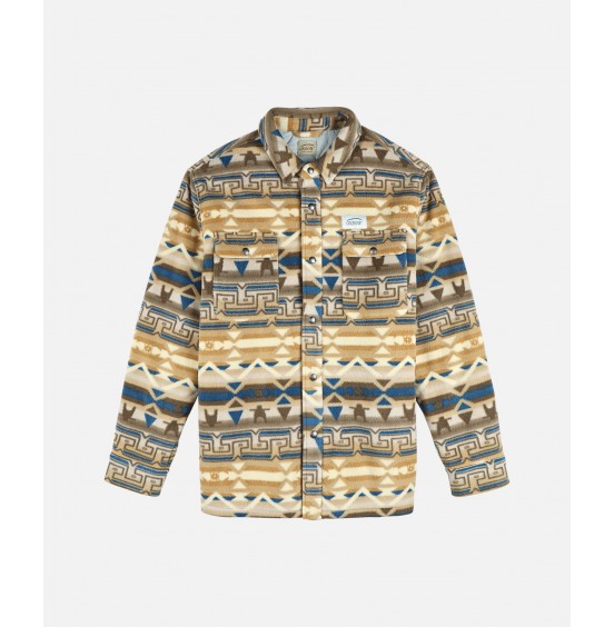 OXBOW ΑΝΔΡΙΚΟ OVERSHIRT ΠΟΥΚΑΜΙΣΟ SAUDADE OXV931214-WX WAX