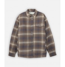 OXBOW ΑΝΔΡΙΚΟ OVERSHIRT ΠΟΥΚΑΜΙΣΟ GETAWAY FLANNEL OXV932085-PBL PEBBLE