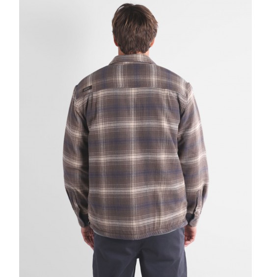 OXBOW ΑΝΔΡΙΚΟ OVERSHIRT ΠΟΥΚΑΜΙΣΟ GETAWAY FLANNEL OXV932085-PBL PEBBLE