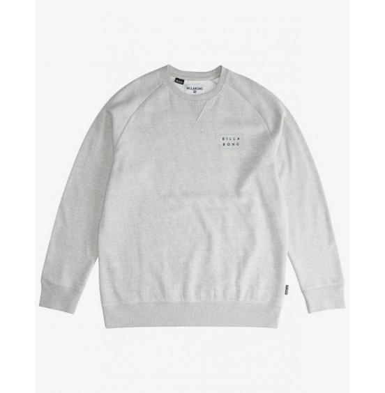 BILLABONG ΑΝΔΡΙΚΟ ΦΟΥΤΕΡ ΛΑΙΜΟΚΟΨΗ DIE CUT THEME CREW Q1CR03BIF9 GREY HEATHER