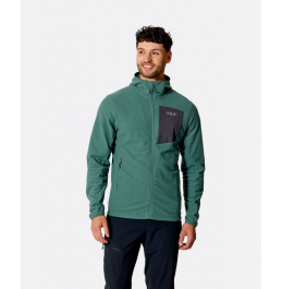 RAB ΑΝΔΡΙΚΟ FLEECE TECTON HOODY JACKET QFG-83-SGE SAGE