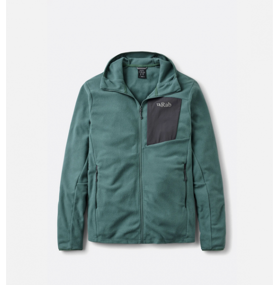 RAB ΑΝΔΡΙΚΟ FLEECE TECTON HOODY JACKET QFG-83-SGE SAGE