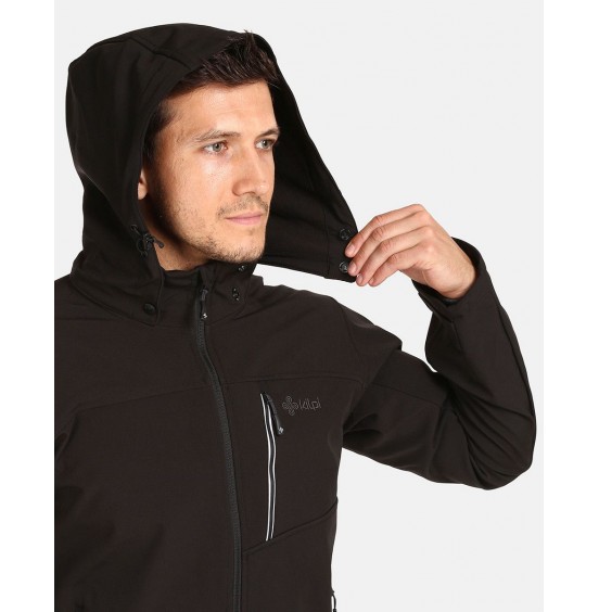KILPI RAVIO MEN'S SHOFTSHELL JACKET BLACK (QM0002KIBLK)