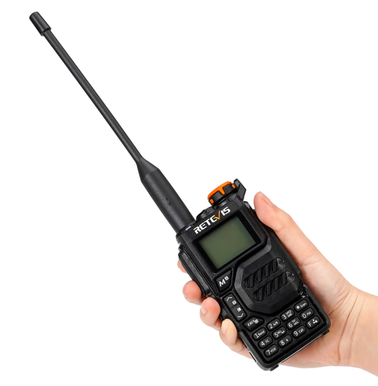ΠΟΜΠΟΔΕΚΤΗΣ RETEVIS RA79, VHF/UHF, 5W BLACK