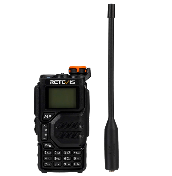 ΠΟΜΠΟΔΕΚΤΗΣ RETEVIS RA79, VHF/UHF, 5W BLACK
