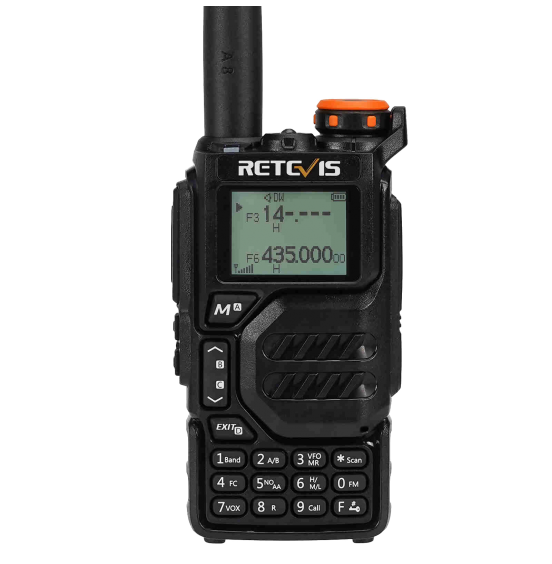 ΠΟΜΠΟΔΕΚΤΗΣ RETEVIS RA79, VHF/UHF, 5W BLACK