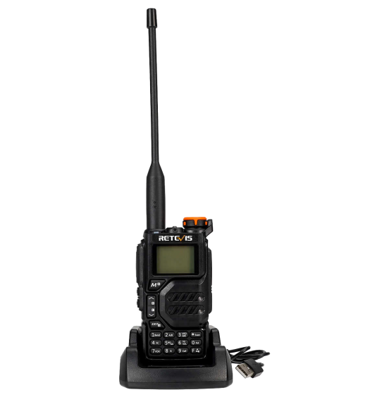 ΠΟΜΠΟΔΕΚΤΗΣ RETEVIS RA79, VHF/UHF, 5W BLACK