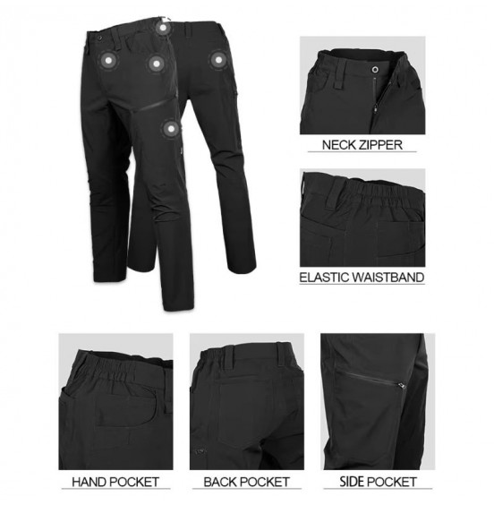 REKKA ΑΝΔΡΙΚΟ ΤΕΧΝΙΚΟ ΠΑΝΤΕΛΟΝΙ RK-132517 BLACK