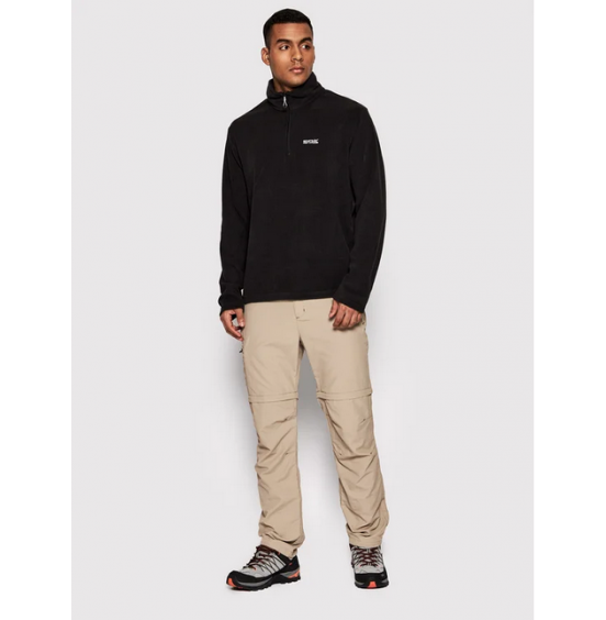 REGATTA THOMPSON FLEECE ΑΝΔΡΙΚΗ ΜΠΛΟΥΖΑ ΜΕ ΦΕΡΜΟΥΑΡ RMA021-800 BLACK