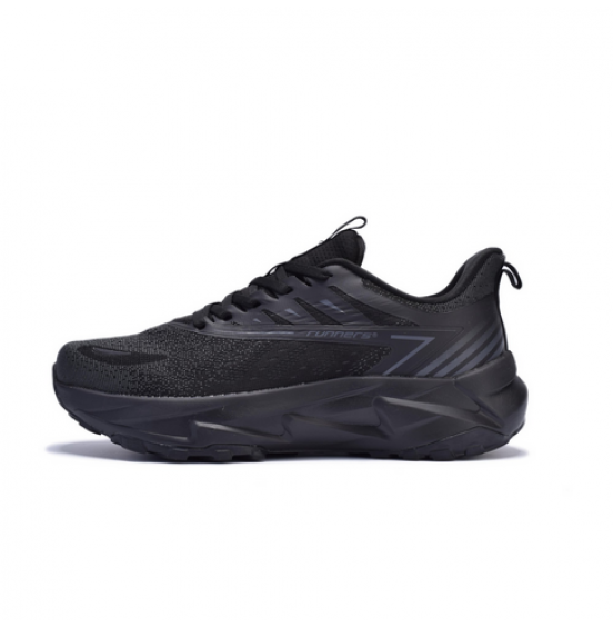 RUNNERS ΑΝΔΡΙΚΑ ΑΘΛΗΤΙΚΑ ΠΑΠΟΥΤΣΙΑ RIDGE RUNNER RNS-251-6416 BLACK DARK GREY