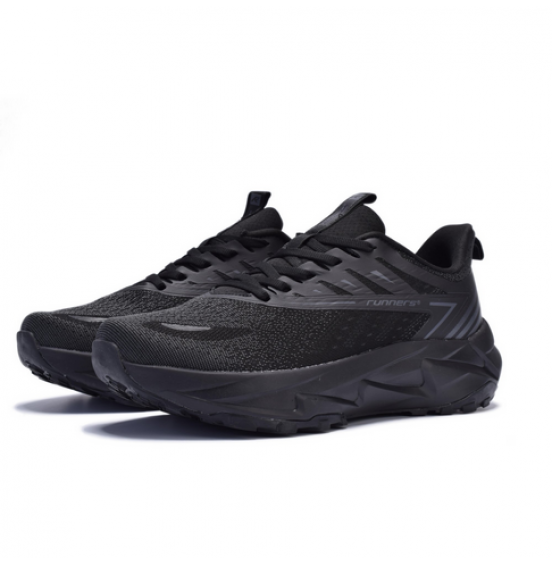 RUNNERS ΑΝΔΡΙΚΑ ΑΘΛΗΤΙΚΑ ΠΑΠΟΥΤΣΙΑ RIDGE RUNNER RNS-251-6416 BLACK DARK GREY