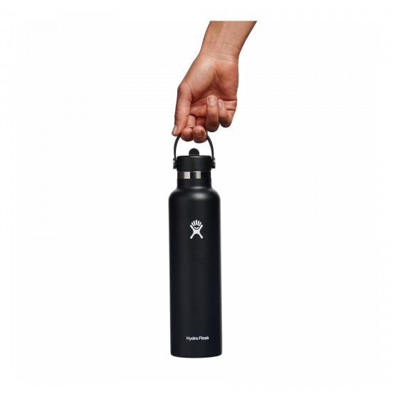 HYDRO FLASK ΘΕΡΜΟΣ 621ml STANDARD FLEX STRAW CAP S21FS001 BLACK