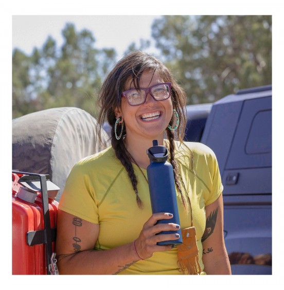 HYDRO FLASK ΘΕΡΜΟΣ 621ml STANDARD FLEX STRAW CAP S21FS464 INDGO