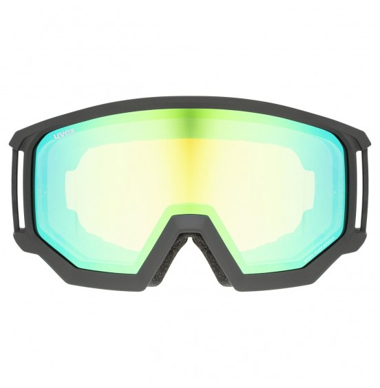 UVEX ΜΑΣΚΑ SKI ATHLETIC FM S5505202430 FIERCE BLACK MATT MIRROR GREEN UVEX ΜΑΣΚΑ SKI ATHLETIC FM S5505202430 FIERCE BLACK MATT MIRROR GREEN