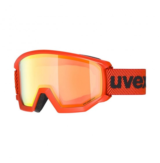 UVEX ΜΑΣΚΑ SKI ATHLETIC FM S5505203130 FIERCE RED MATT MIRROR ORANGE UVEX ΜΑΣΚΑ SKI ATHLETIC FM S5505203130 FIERCE RED MATT MIRROR ORANGE