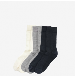 DEVOLD ΚΑΛΤΣΕΣ 3pair MEDIUM WOOL SOCKS SC593063B-284A MULTICOLOR