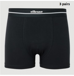 ELLESSE ΑΝΔΡΙΚΑ ΕΣΩΡΟΥΧΑ 3pairs AMBRIA BOXERS SHB22844 BLACK