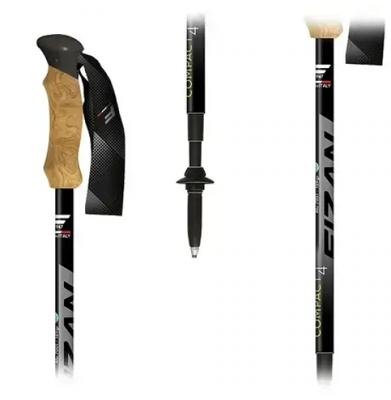 FIZAN ΜΠΑΤΟΝ ΠΕΖΟΠΟΡΙΑΣ ΤΗΛΕΣΚΟΠΙΚΑ COMPACT 4 SKB-14589 GREY