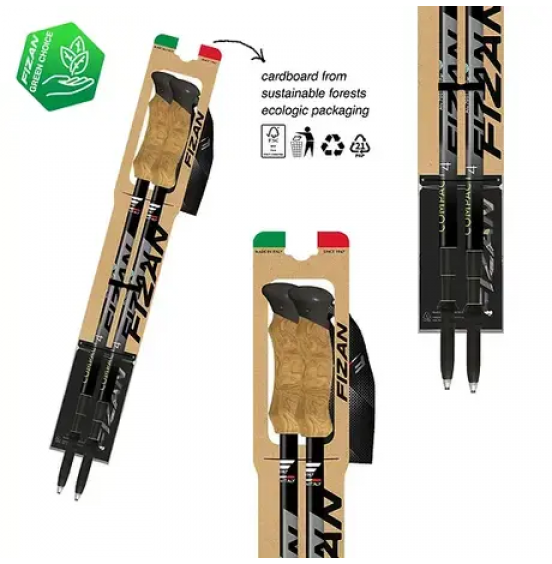 FIZAN ΜΠΑΤΟΝ ΠΕΖΟΠΟΡΙΑΣ ΤΗΛΕΣΚΟΠΙΚΑ COMPACT 4 SKB-14589 GREY