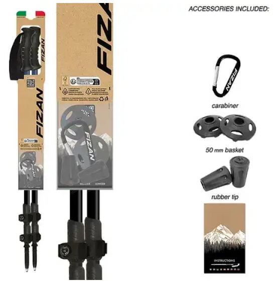 FIZAN ΜΠΑΤΟΝ ΠΕΖΟΠΟΡΙΑΣ ΤΗΛΕΣΚΟΠΙΚΑ VOYAGER SKB-14590 PETROL