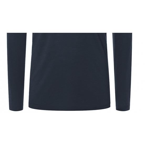 SUPER NATURAL MERINO HEXA ΑΝΔΡΙΚΟ LONGSLEEVE SNMP02056-33C GREY BLACK