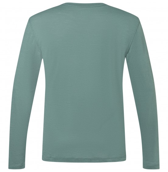 SUPER NATURAL MERINO ALMOST DONE ΑΝΔΡΙΚΟ LONGSLEEVE  SNMP02062-43C BALSAM GREEN