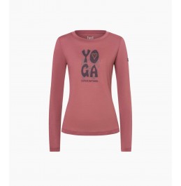 SUPER NATURAL MERINO HEART OF YOGA ΓΥΝΑΙΚΕΙΟ LONGSLEEVE SNWP04047-91C ROAN ROUGA
