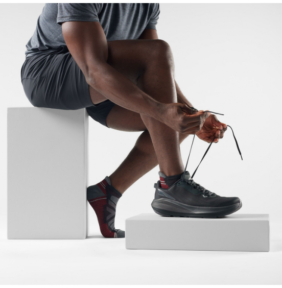 SMARTWOOL HIKE WANDERN LIGHT CUSHION LOW ANKLE SOCKS SW001610003 CHARCOAL