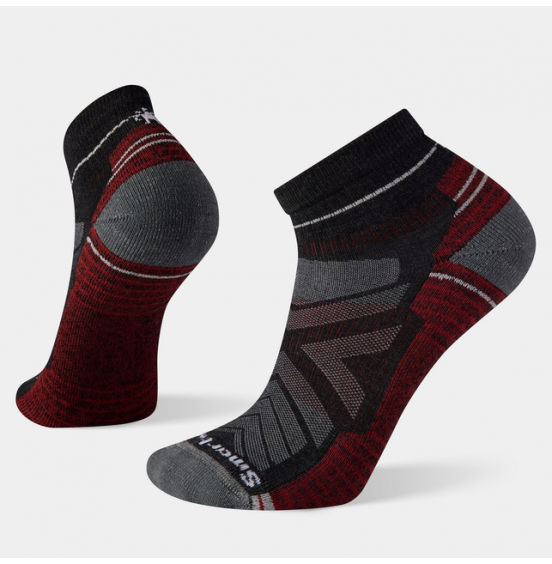 SMARTWOOL HIKE LIGHT CUSHION ANKLE SOCKS SW001611003 CHARCOAL