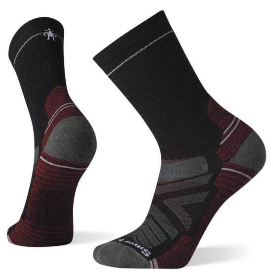 SMARTWOOL HIKE LIGHT CUSHION CREW SOCKS SW001614003 CHARCOAL