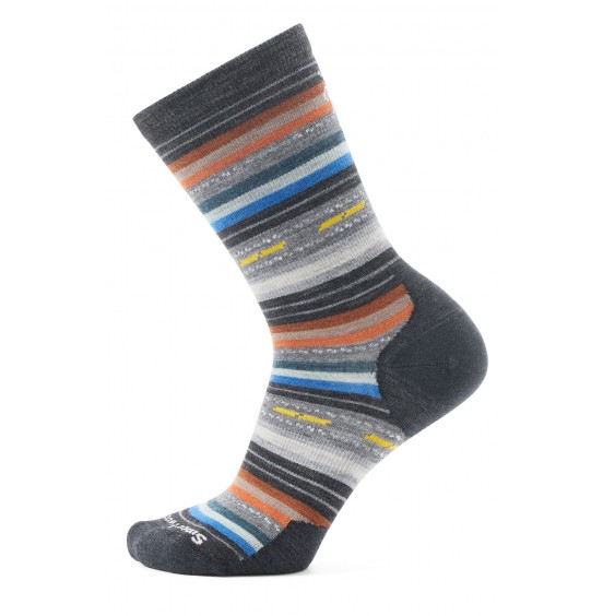 SMARTWOOL EVERYDAY LIFE MARGARITA CREW SOCKS SW002091B72 ΚΑΛΤΣΕΣ FROSTY GREEN