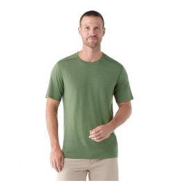 SMARTWOOL MEN'S EVERYDAY MERINO SORT SLEEVE TEE SW002755N06 FERN GREEN