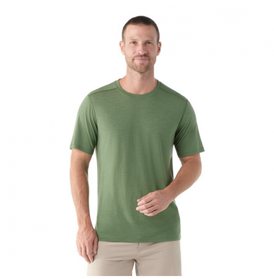 SMARTWOOL MEN'S EVERYDAY MERINO SORT SLEEVE TEE SW002755N06 FERN GREEN