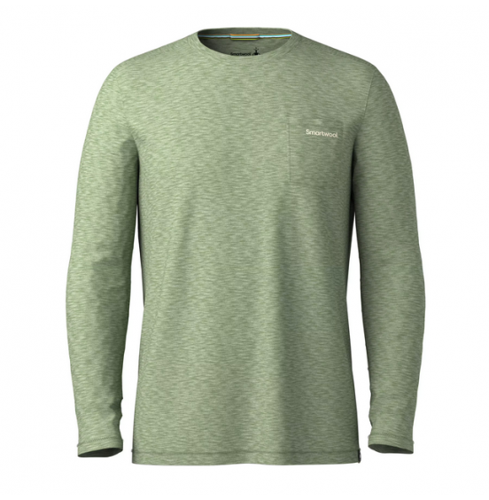 SMARTWOOL MEN'S MERINO HEMP BLEND SW003019N07 FERN GREEN HEATHER