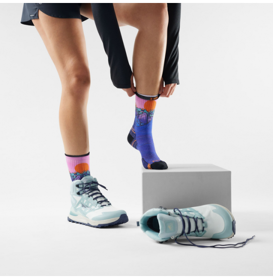 SMARTWOOL HIKE TARGETED CUSHION CREW SOCKS SW003031092 DEEP NAVY