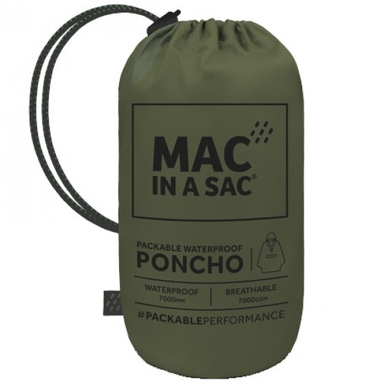 MAC IN A SAC ΠΟΝΤΣΟ MIAS PONCHO TD-MIAS-KH KHAKI