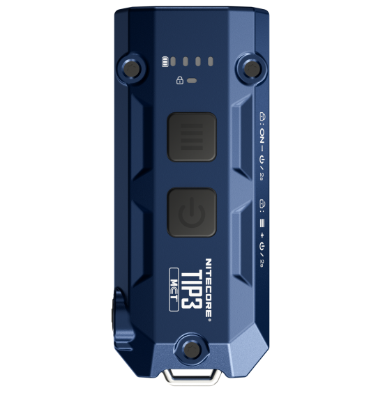 NITECORE ΦΑΚΟΣ ΜΠΡΕΛΟΚ LED TIP3-BLU 720lumens COBALT BLUE