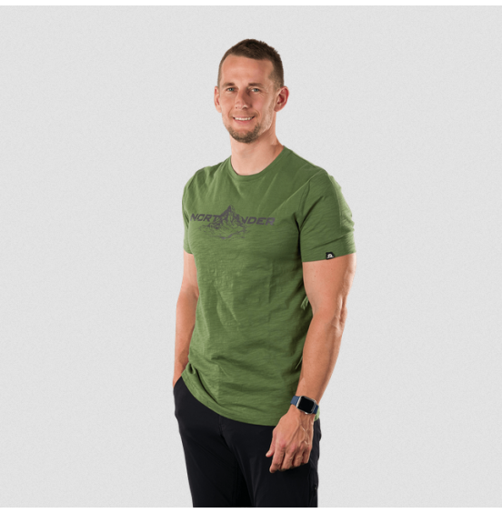 NORTHFINDER FID ΑΝΔΡΙΚΟ T-SHIRT TR-5049OR-300 DARK GREEN