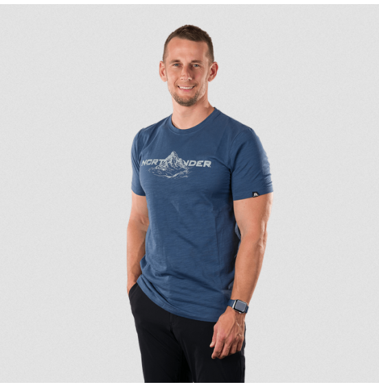 NORTHFINDER FID ΑΝΔΡΙΚΟ T-SHIRT TR-5049OR-464 BLUE NIGHTS