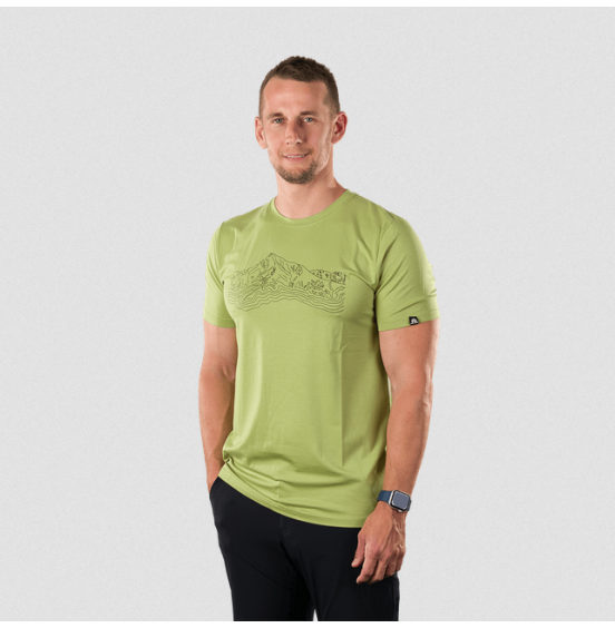 NORTHFINDER HALM ΑΝΔΡΙΚΟ T-SHIRT TR-5056OR-448 MACAW GREEN