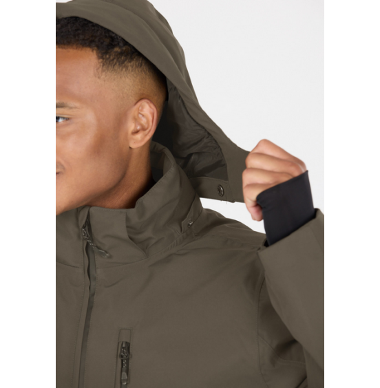 WHISTLER ΑΝΔΡΙΚΟ ΑΔΙΑΒΡΟΧΟ ΜΠΟΥΦΑΝ DRIZZLE SKI JACKET W233185-1071 BLACK INK