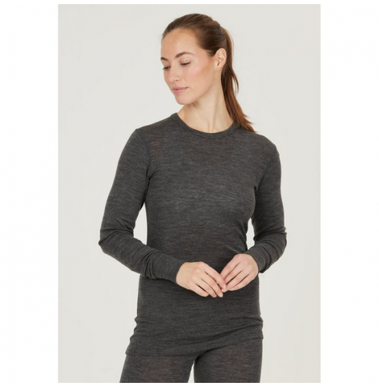 WHISTLER ΓΥΝΑΙΚΕΙΟ ΙΣΟΘΕΡΜΙΚΟ CERRO MERINO WOOL BASELAYER TOP W233600-1001 BLACK