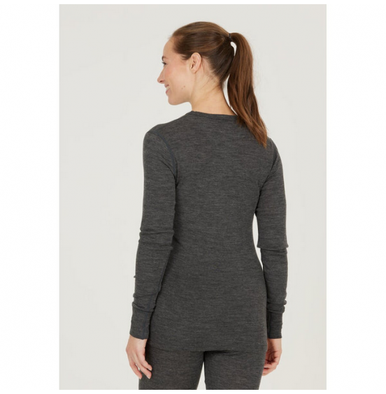 WHISTLER ΓΥΝΑΙΚΕΙΟ ΙΣΟΘΕΡΜΙΚΟ CERRO MERINO WOOL BASELAYER TOP W233600-1001 BLACK