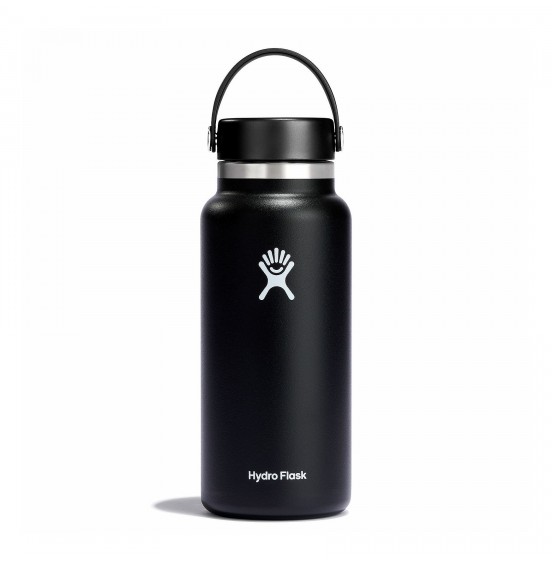 HYDRO FLASK ΘΕΡΜΟΣ 946ml WIDE FLEX CAP W32BTS001 BLACK