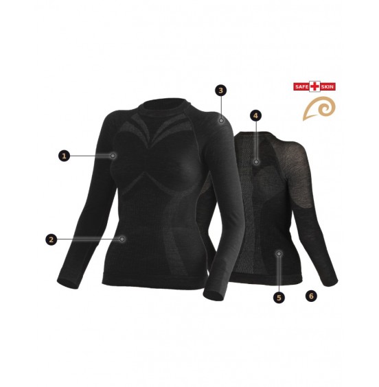 LASTING WATALA-9090 ΓΥΝΑΙΚΕΙΑ ΙΣΟΘΕΡΜΙΚΗ ΜΠΛΟΥΖΑ BLACK