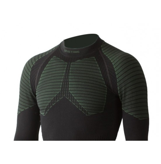 LASTING WEROLO-9060 MERINO ΑΝΔΡΙΚΗ ΙΣΟΘΕΡΜΙΚΗ ΜΠΛΟΥΖΑ BLACK