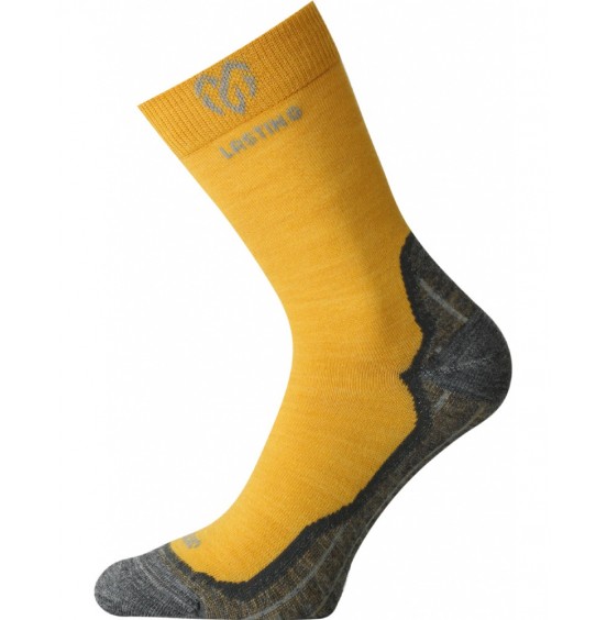 LASTING WHI-208 MERINO WOOL ΚΑΛΤΣΕΣ YELLOW