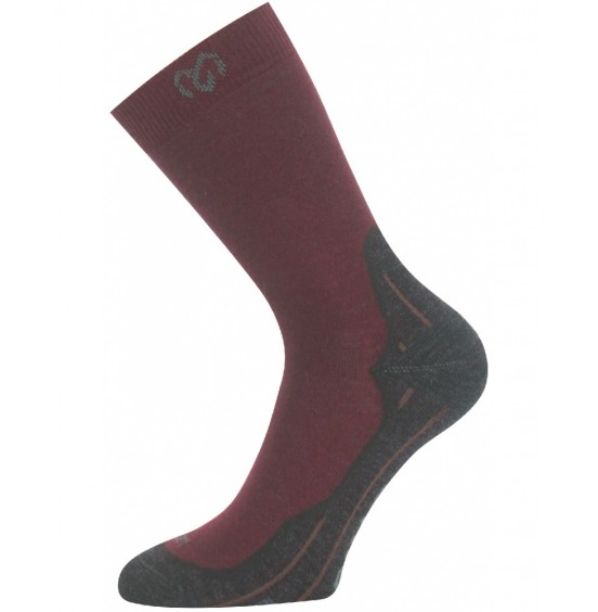 LASTING WHI-380 MERINO WOOL ΚΑΛΤΣΕΣ RED WINE