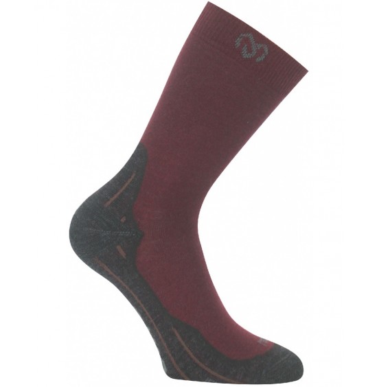 LASTING WHI-380 MERINO WOOL ΚΑΛΤΣΕΣ RED WINE