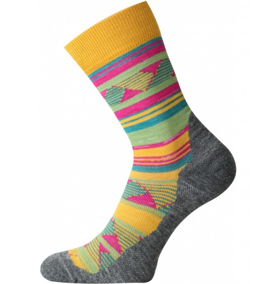 LASTING WLI-628 MERINO TREKKING SOCKS MULTICOLOR